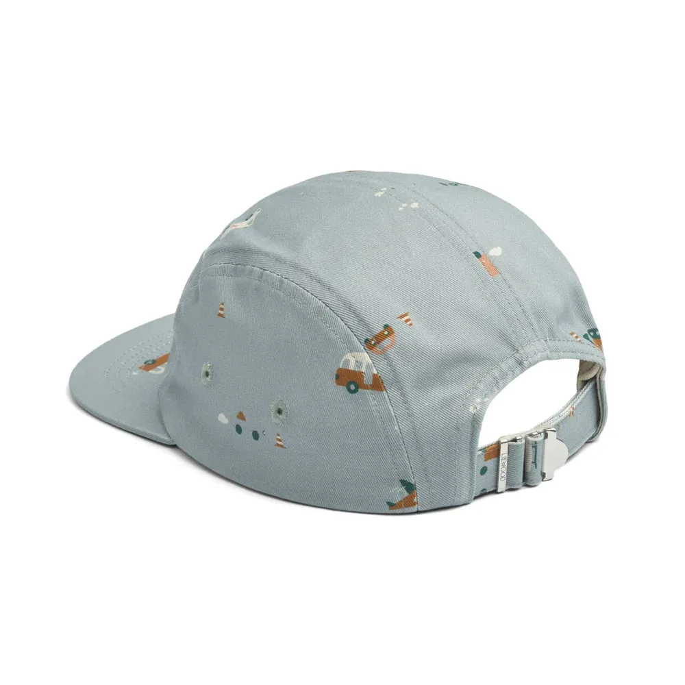 ( LW17559) Rory Cap _ Vehicles Dove Blue