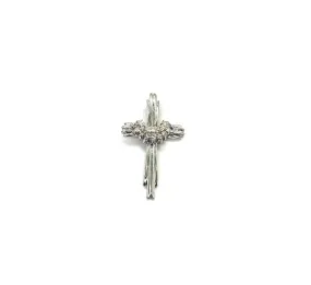 1/3 Ctw Diamond Cross Pendant