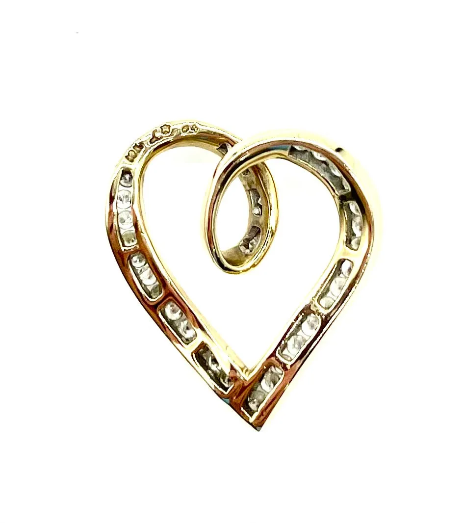 1/3 ctw Diamond Heart Pendant