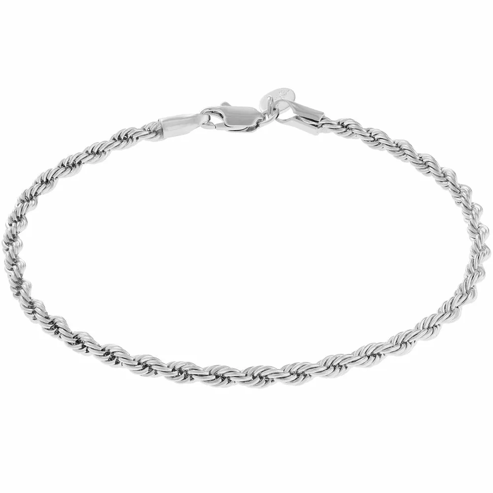 4mm Rope Chain Bracelet