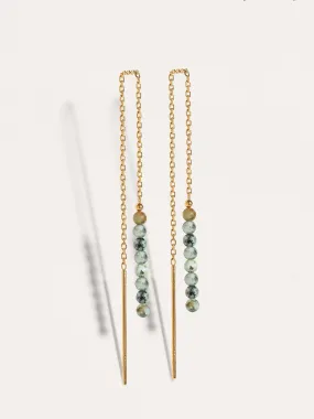 Adela Long Chain Earrings