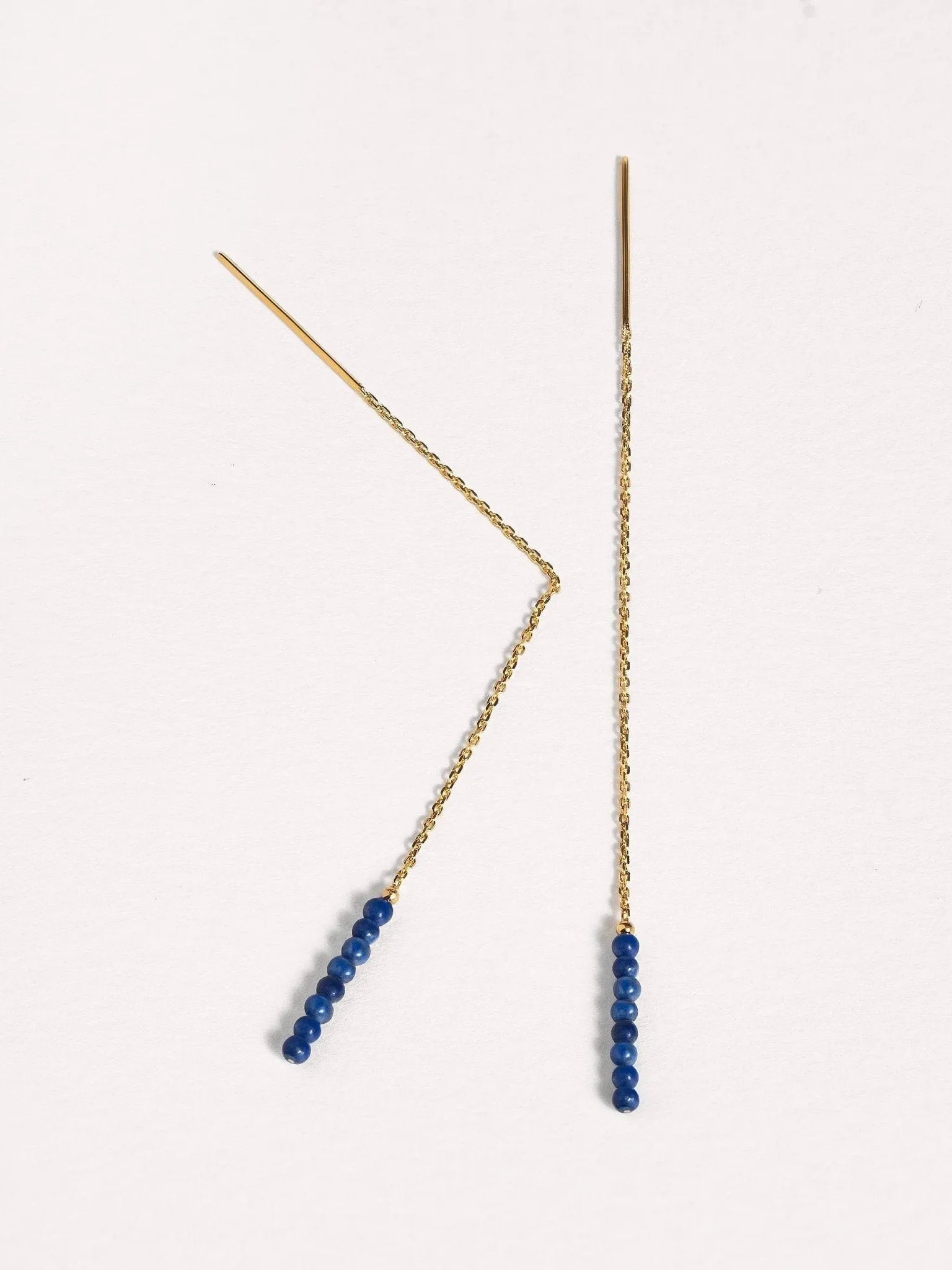 Adela Long Chain Earrings