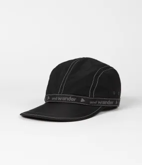 and wander JQ Tape Cap - Black