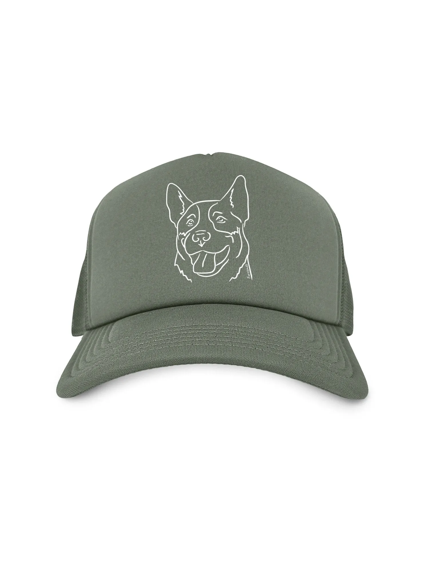 Australian Cattle Dog Foam Trucker Cap