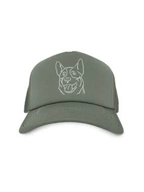 Australian Cattle Dog Foam Trucker Cap