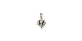 Beagle Pendant Jewelry Sterling Silver Handmade Dog Pendant BG2-P