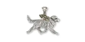 Bernese Mountain Dog Angel Pendant Jewelry Sterling Silver Handmade Dog Pendant BMD3-AP