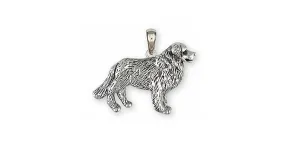 Bernese Mountain Dog Pendant Jewelry Sterling Silver Handmade Dog Pendant BMD22X-P