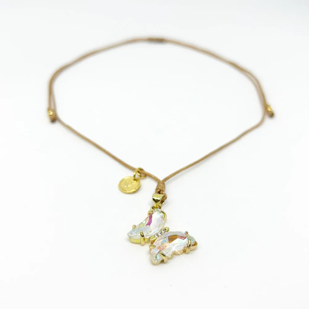 Butterfly Swarovski Choker