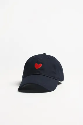 Cap 'Heart' in Navy