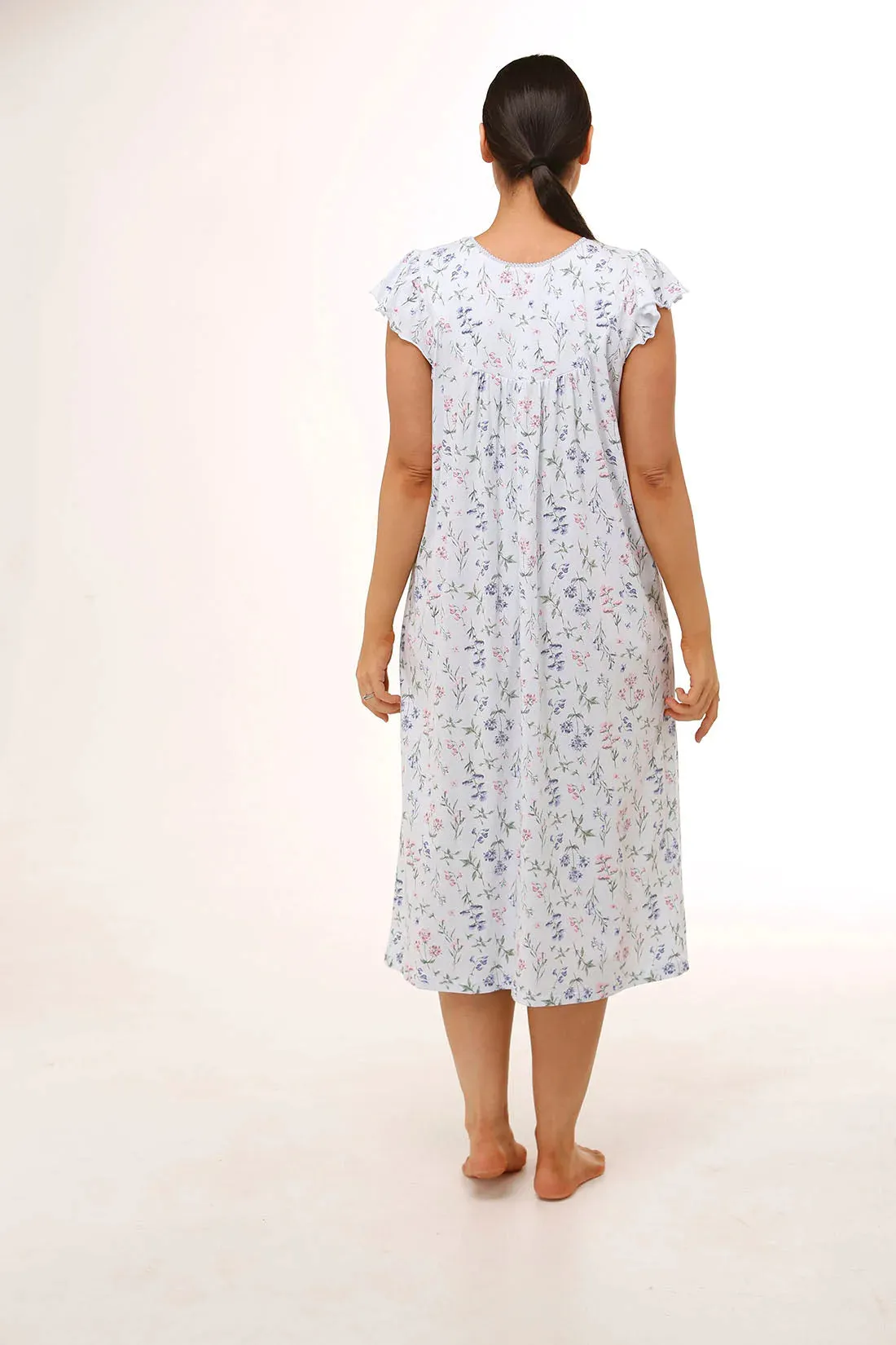 Cap Sleeve Meadow Nightie