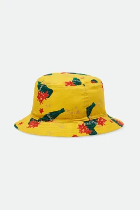 Coca-Cola Good Day Reversible Bucket Hat  - Yellow/White