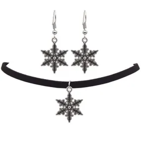 Counting Snowflakes Choker Set