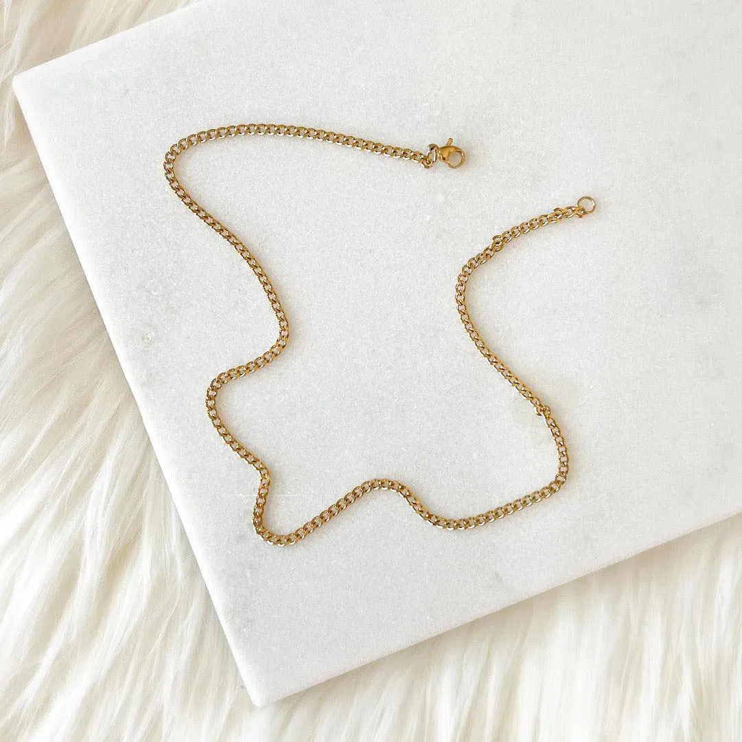 Cuban Curb Chain Necklace - LAST CHANCE!