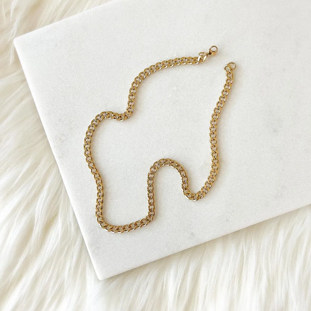 Cuban Curb Chain Necklace - LAST CHANCE!