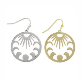 Earrings - Lunar Phase