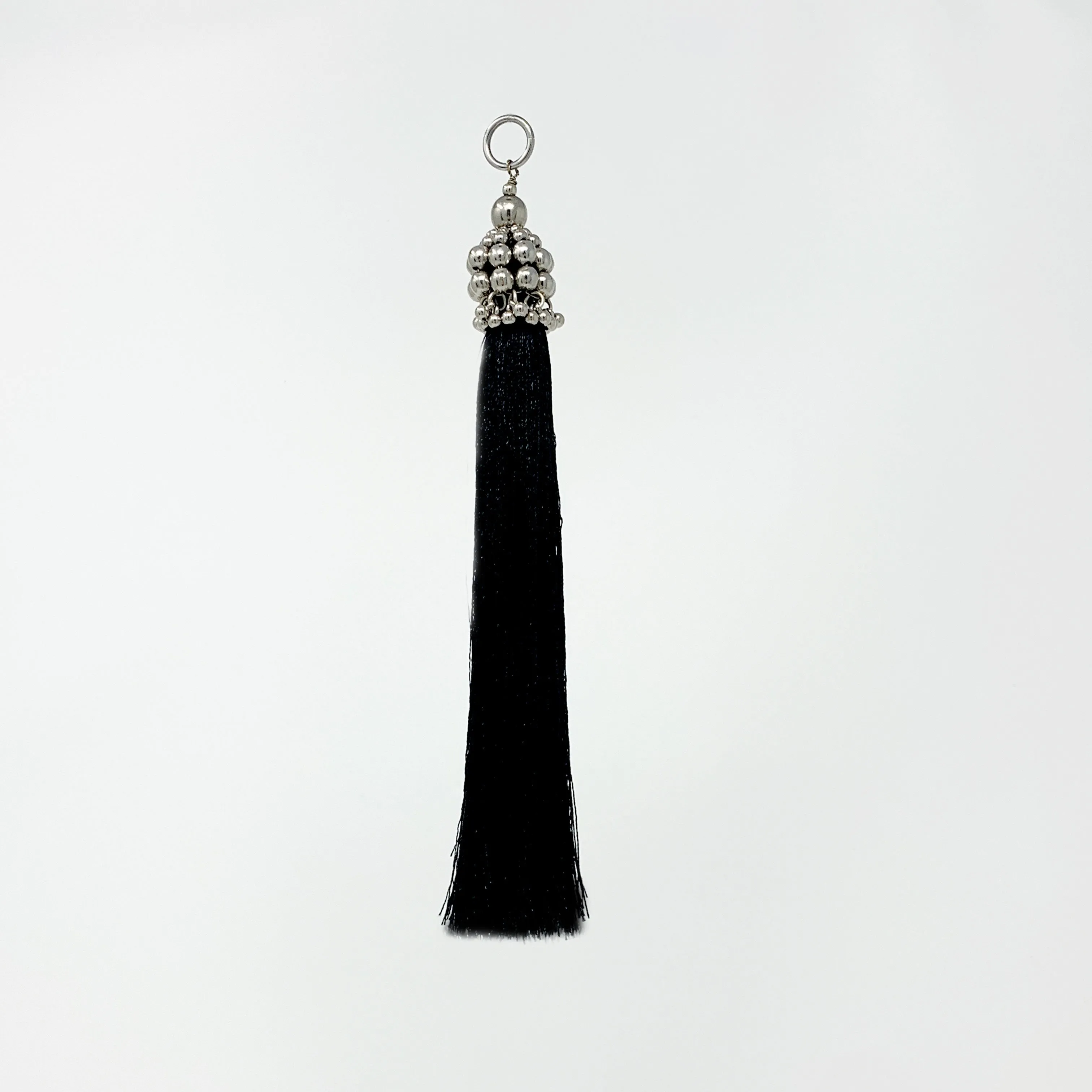 Eingana Choker w/ Removable Tassels in Silver