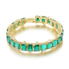 Emerald Bracelet The Earth Jewelry Set collection Designed by Tanin