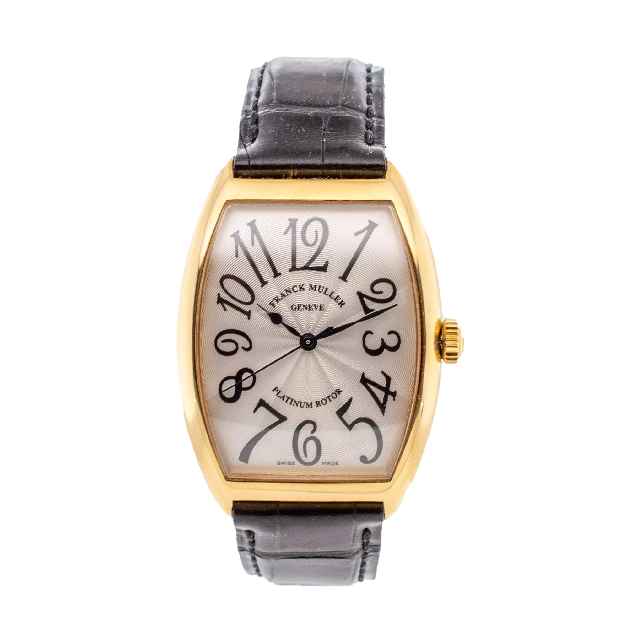 Franck Muller Curvex 6850 SC 34MM 18K Yellow Gold Watch