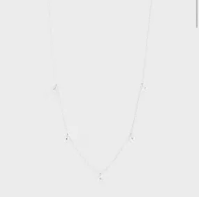 Gorjana 5 Disc Choker Necklace (silver)