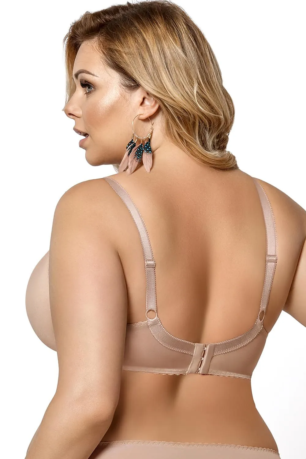 Gorsenia Lingerie Classic Soft Bra Nude