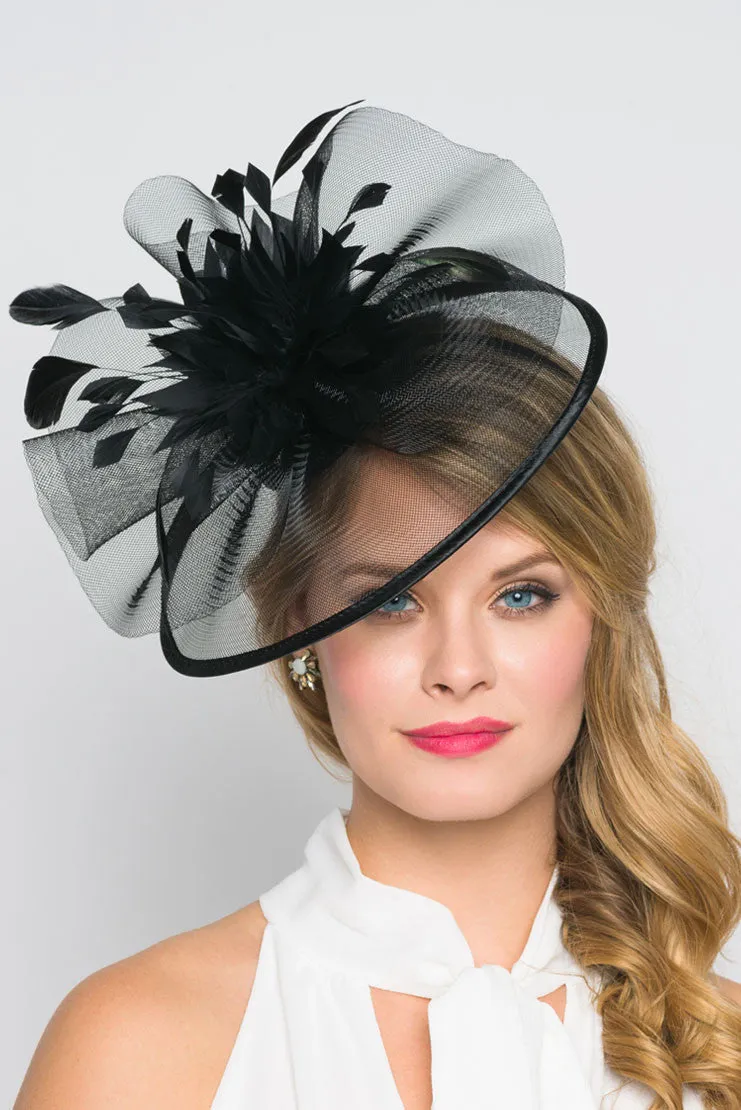 Isla Fascinator - Black