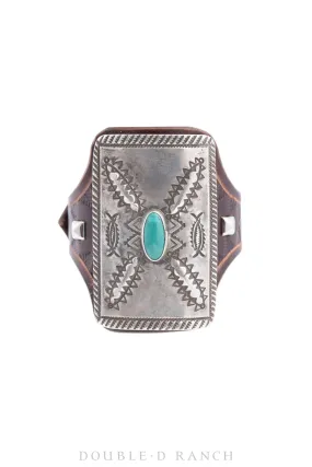 Ketoh, Stamped, Turquoise, Buffalo Hallmark, Contemporary, 3597