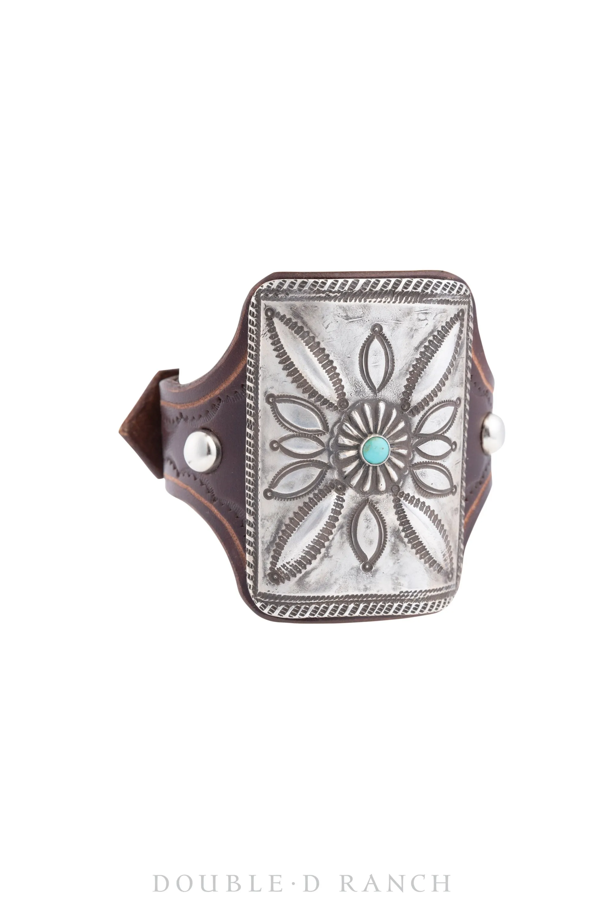 Ketoh, Stamped, Turquoise, Buffalo Hallmark, Contemporary, 3598