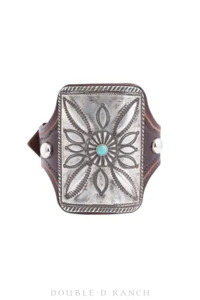 Ketoh, Stamped, Turquoise, Buffalo Hallmark, Contemporary, 3598