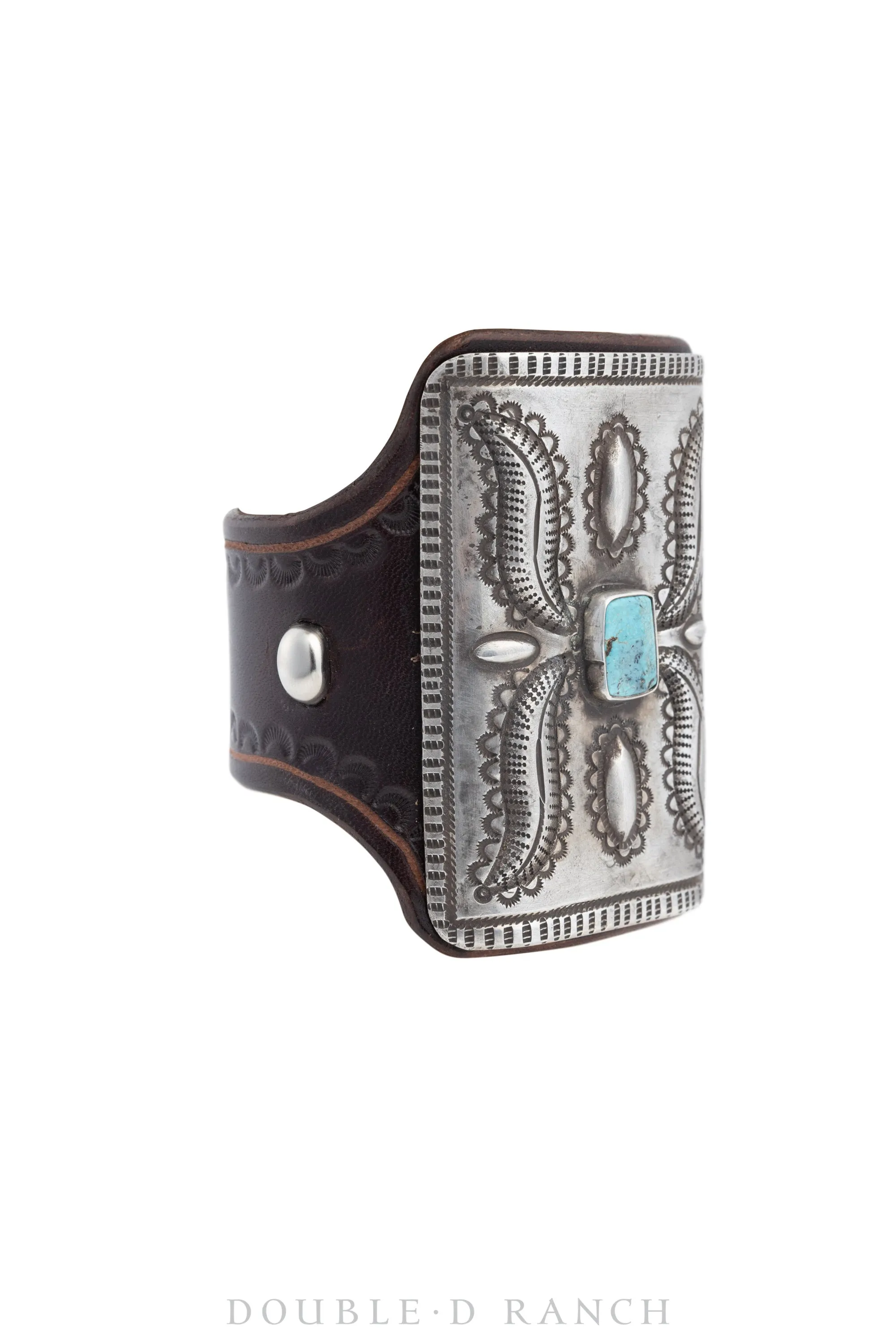 Ketoh, Stamped, Turquoise, Buffalo Hallmark, Contemporary, 3619