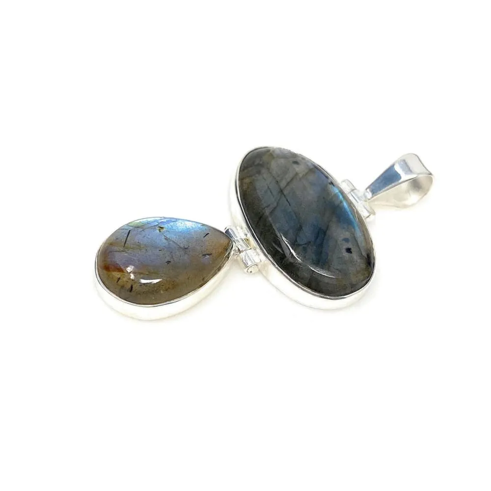 Labradorite Pendant, Gemstone Pendant, Gemstone Jewelry, Sterling