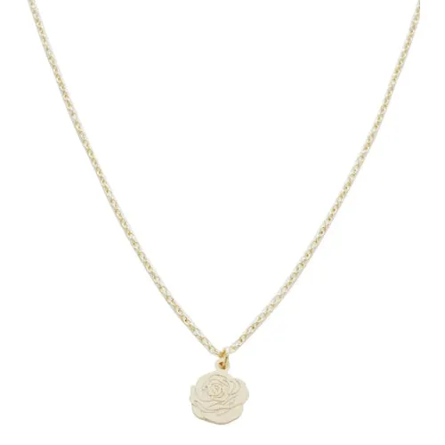 Magic Charm Rose Necklace (Gold)