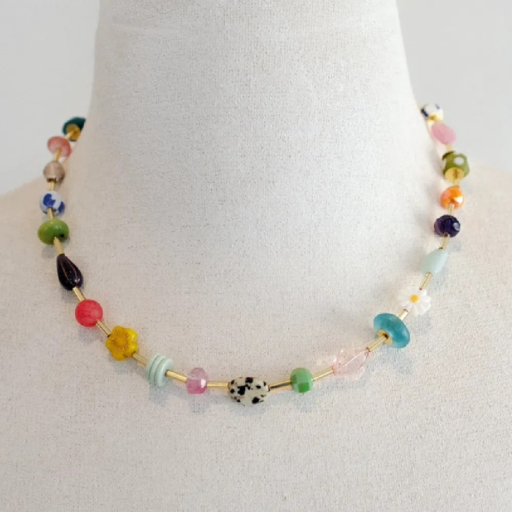 Mariposa Beaded Necklace