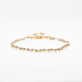 Metallic Gold Anklet