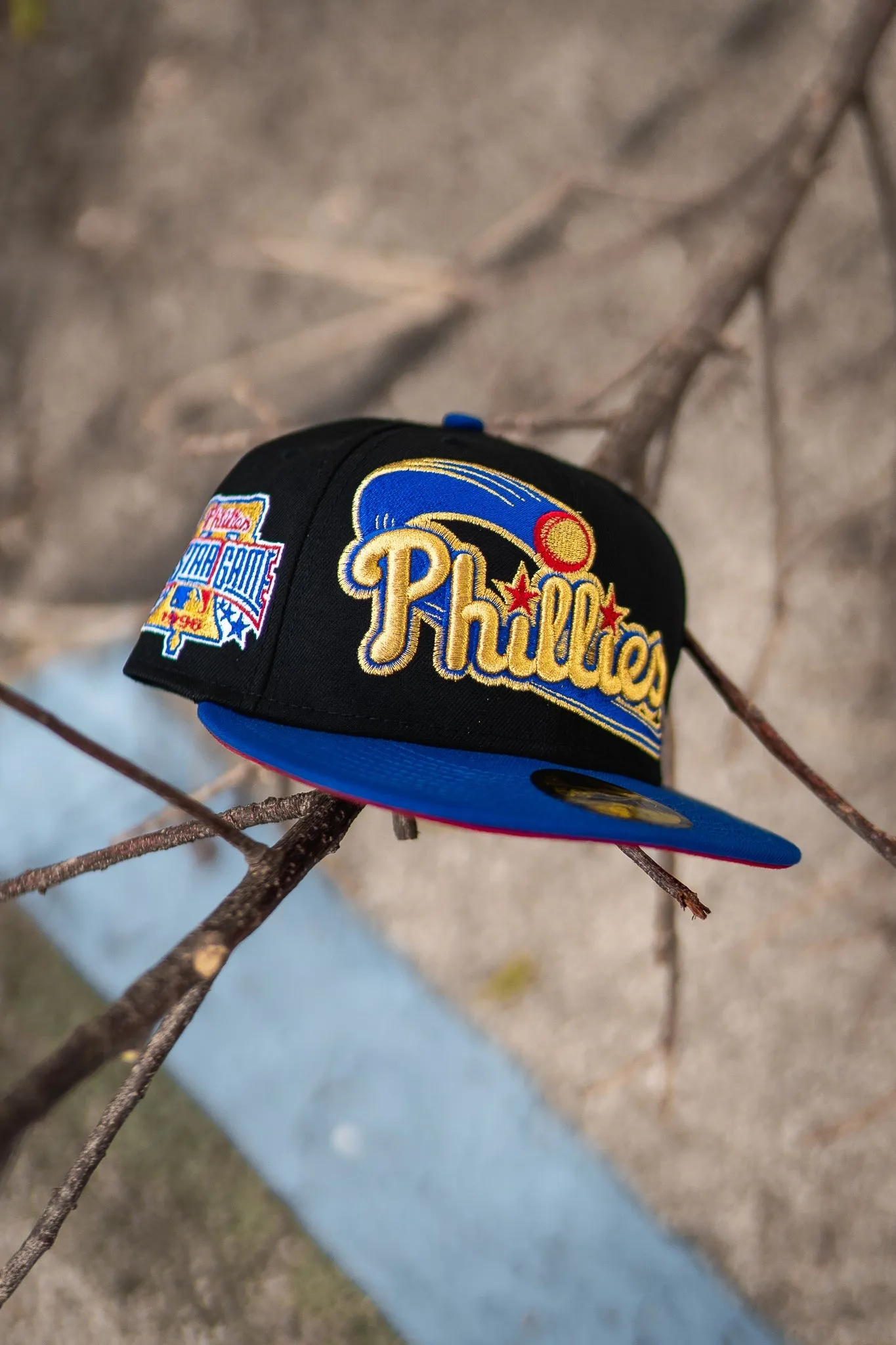 New Era Philadelphia Phillies 1996 ASG Red UV (Black/Royal)