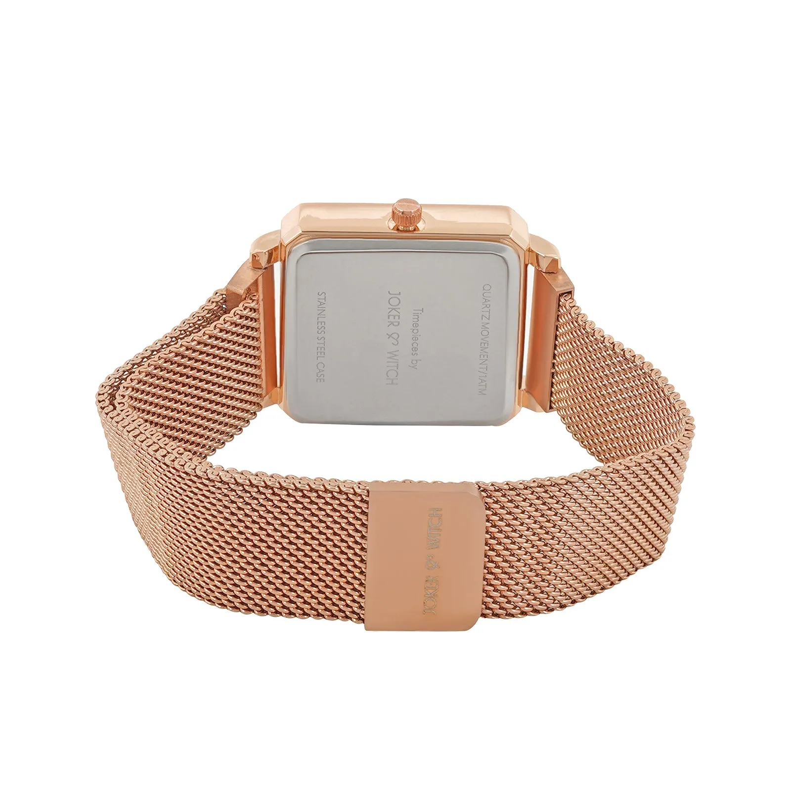 Octa Rhinestone All Rosegold Magnetic Strap Watch