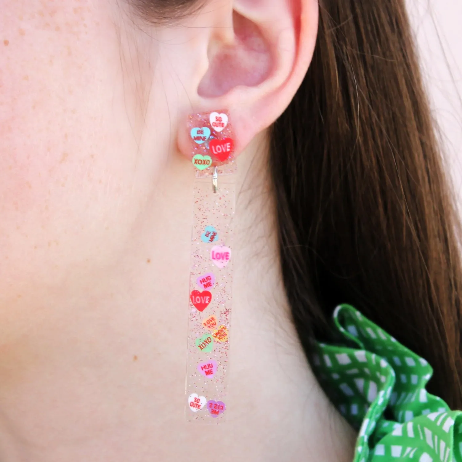 Olivia Conversation Hearts Earrings