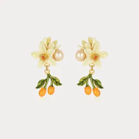 Orange Blossom Earrings