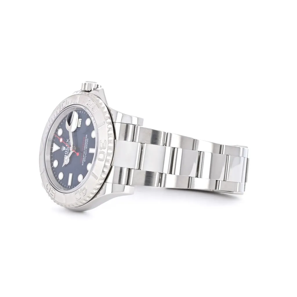 Rolex 40mm Yachtmaster, Blue Dial, Oyster Bracelet, Stainless Steel - 116622