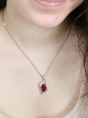 Rushing Red Necklace