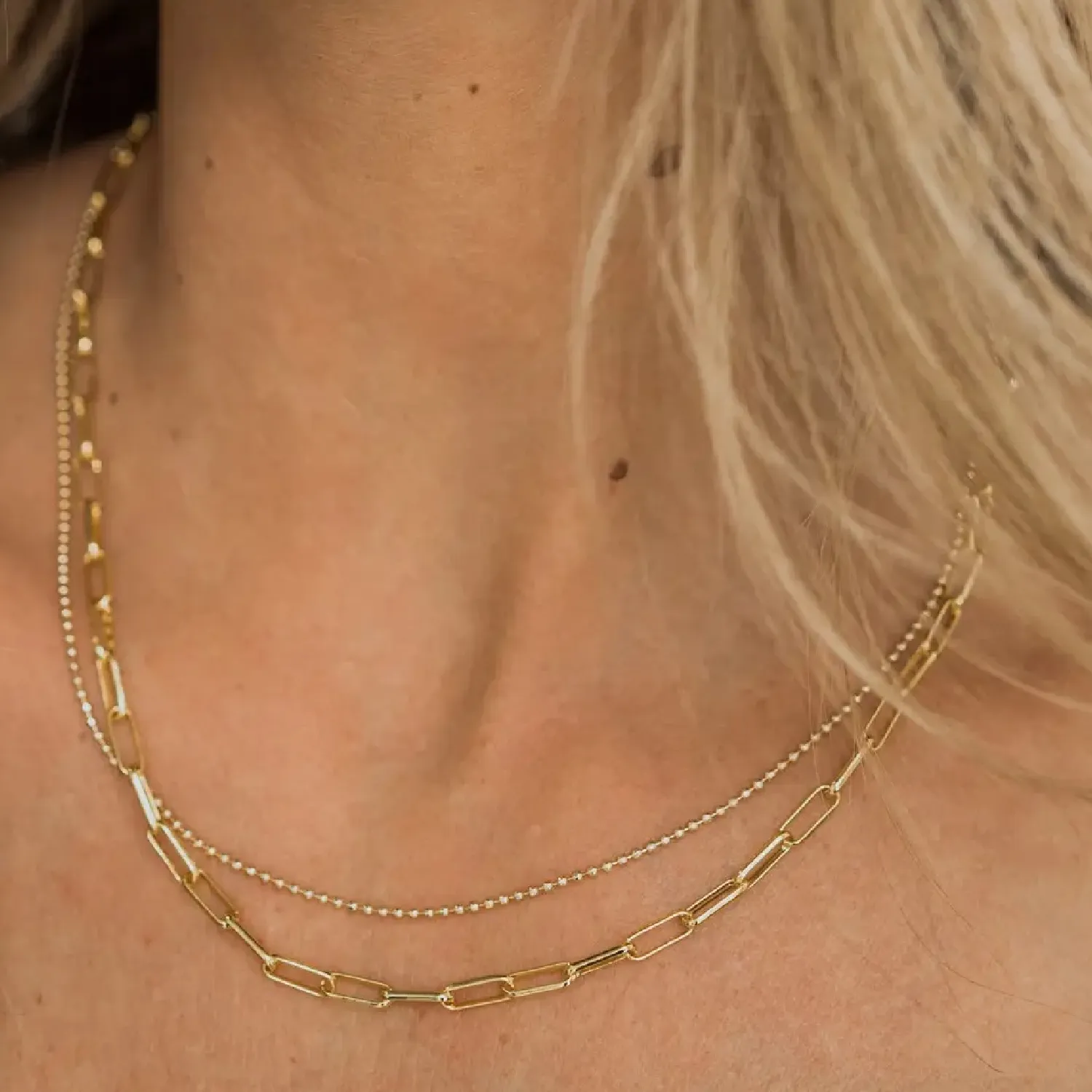 Square Link Double Choker