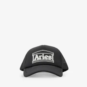 Temple Trucker Cap Black