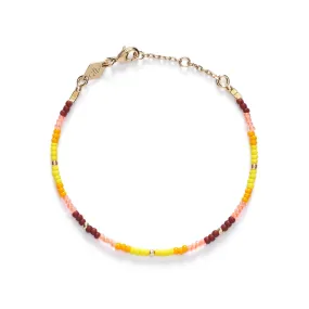 Tie Dye Bracelet Sunshine