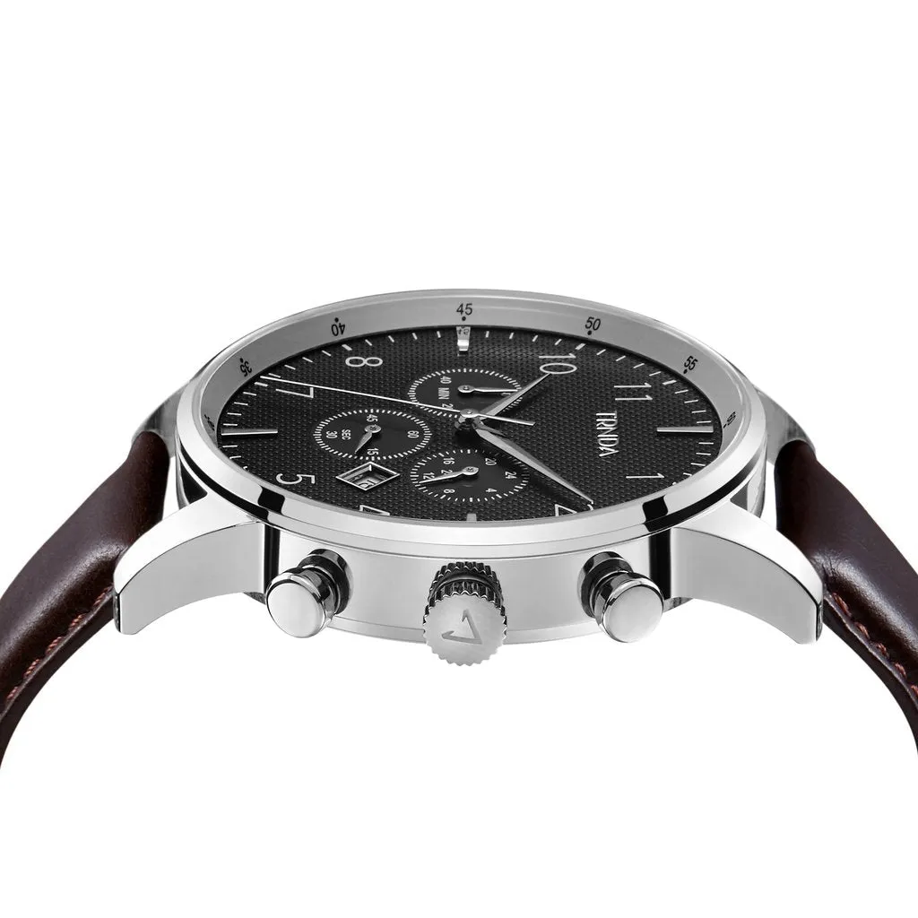 Trnda Stainless Steel Chronograph Men's Watch TR001G2L1-A6BR