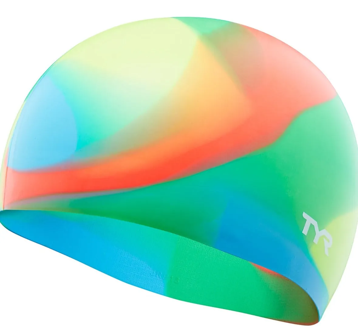 TYR Tie Dye Silicone Youth Swim Cap