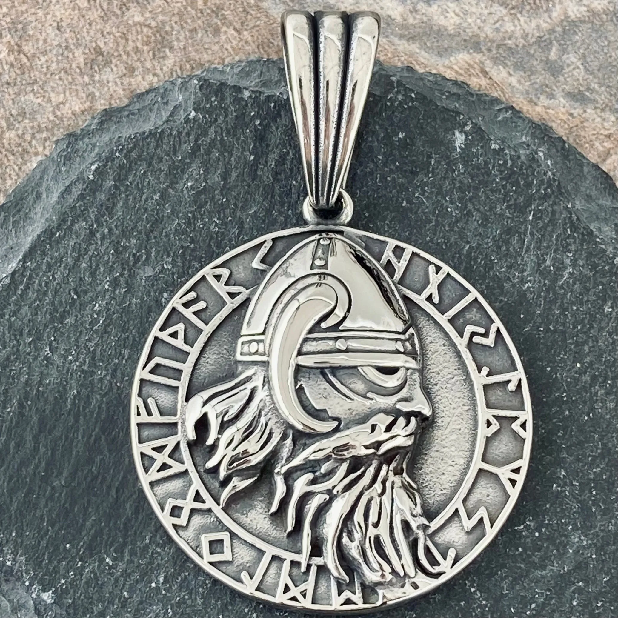 Viking Warrior Pendant - Necklace (725)