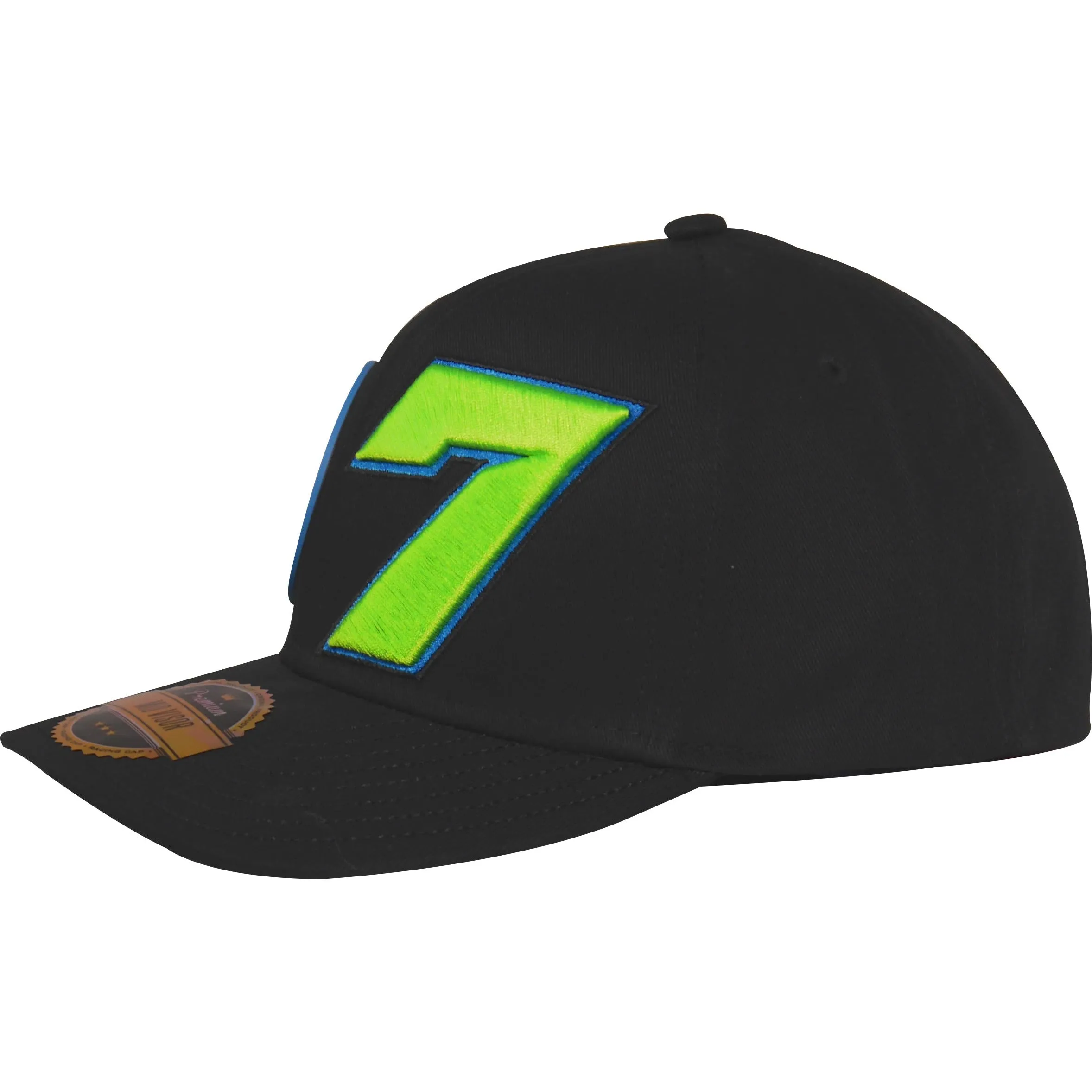 VR46 Sky Racing Team 7 Replica Cap - Black