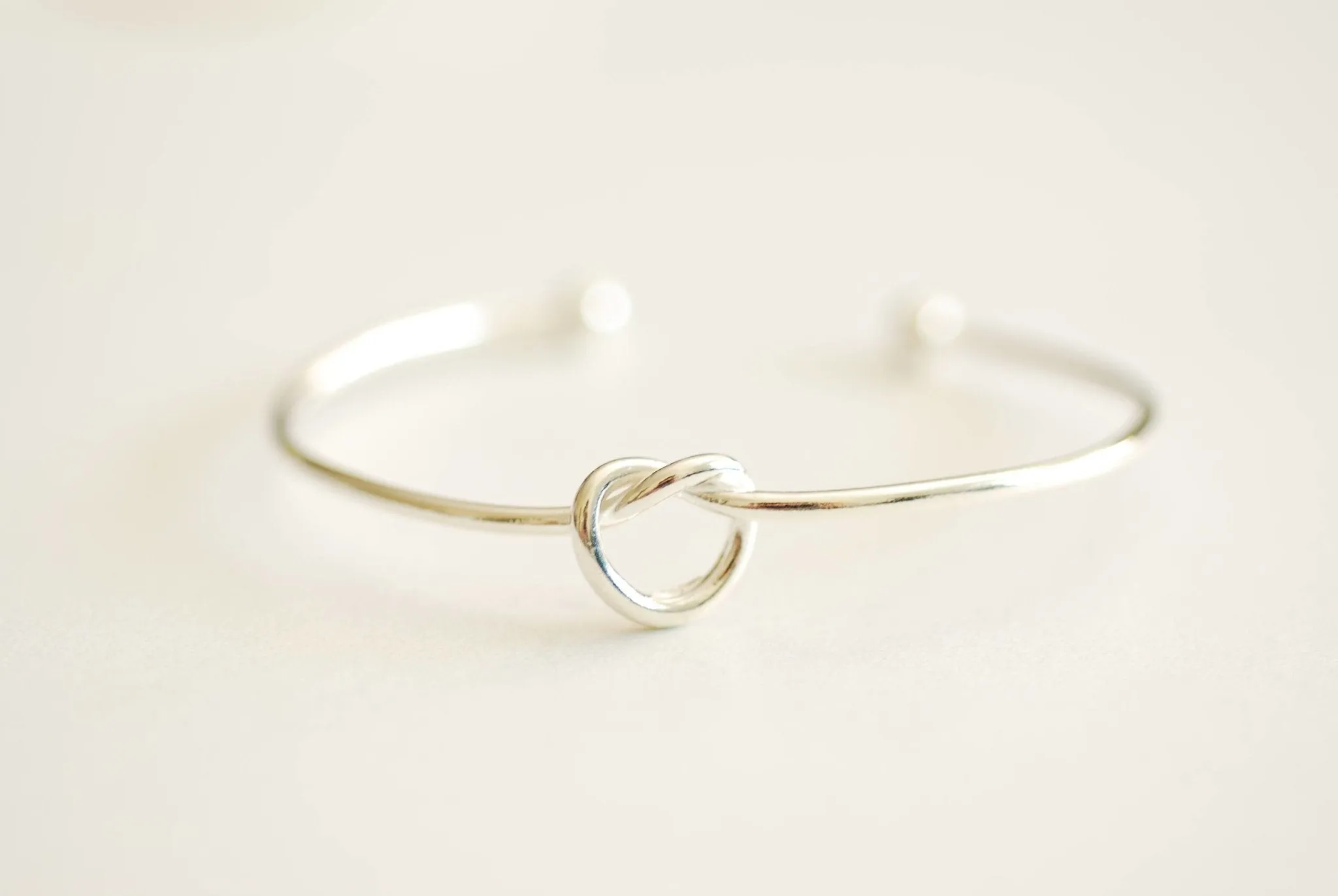 Wholesale Love Knot Bangle, Choose Sterling Silver, Gold, Rose Gold Love knot bracelet, Cuff Bracelet, Bridesmaid Gifts, Tie the Knot Bracelet, Bulk