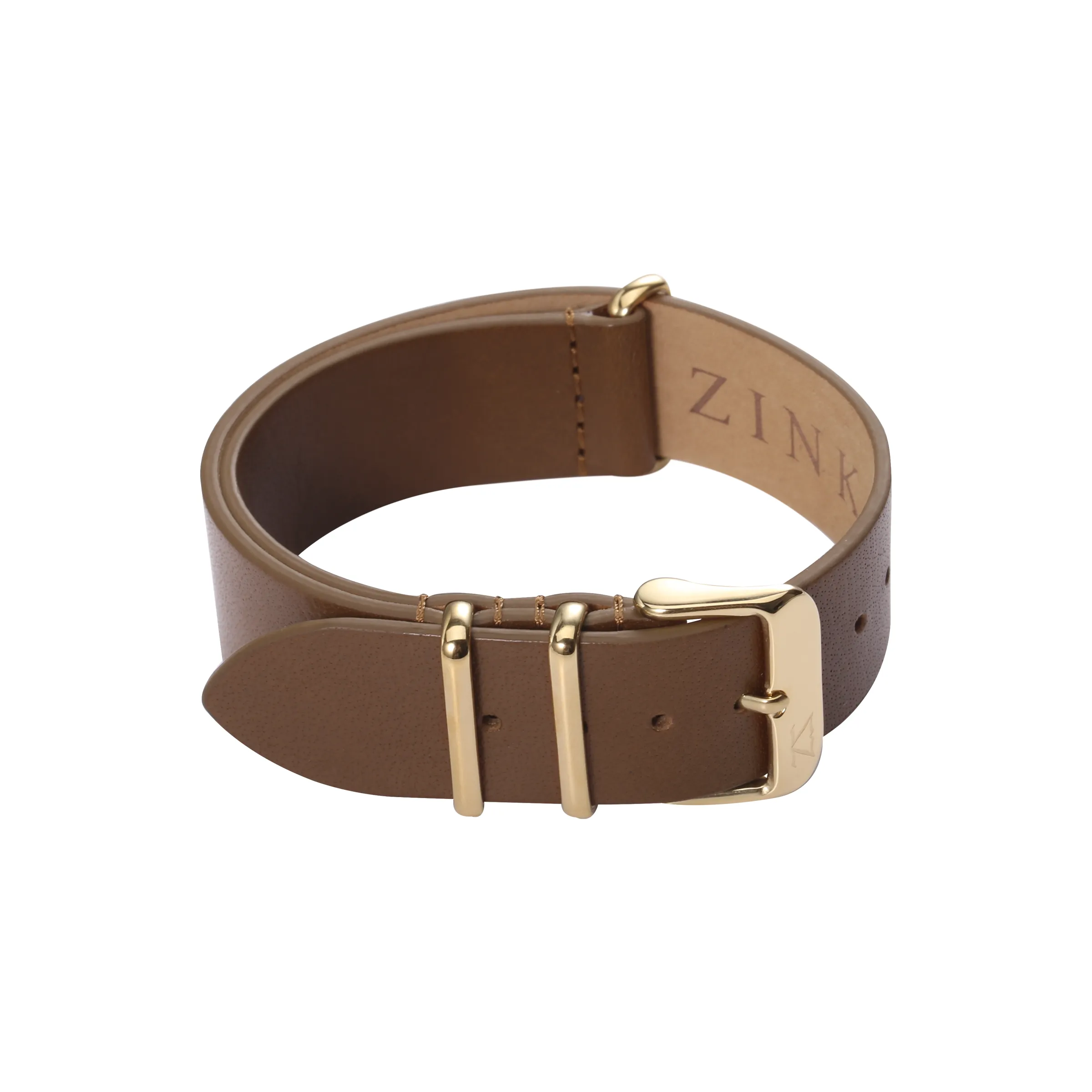 ZLB005BWG Zink Women's Genuine Leather Strap